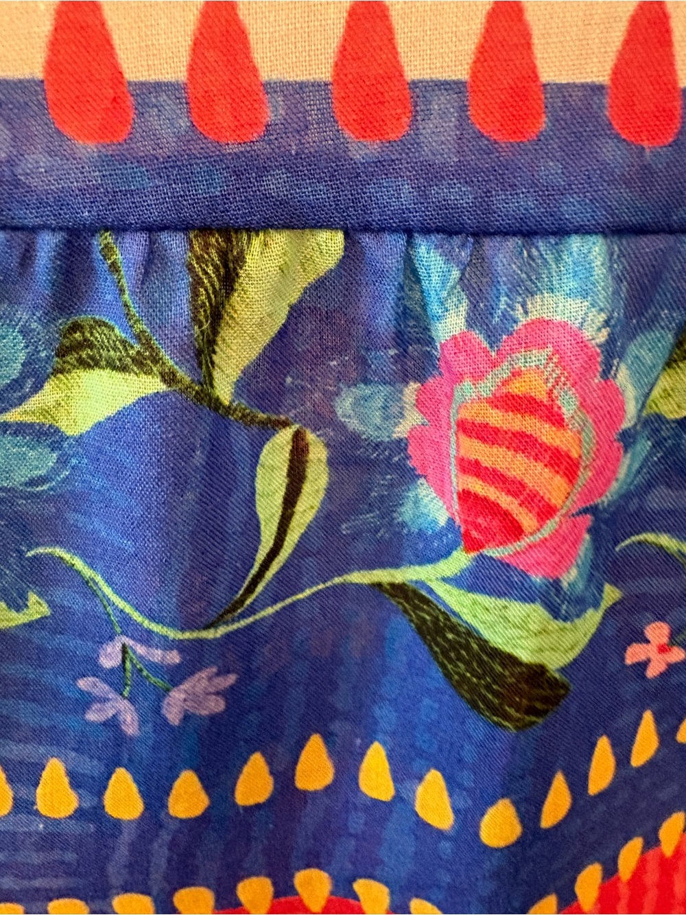 Johnny Was Bohemian Aris Mixed Floral Cutout Back Maxi Dress Medium - Picture 9 of 11